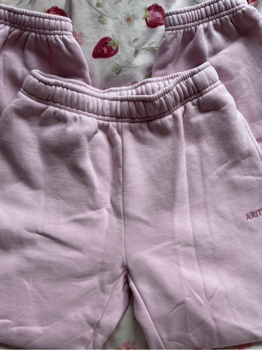 Cupid Pink Aritzia Sweatfleece Jogger Sweatpants